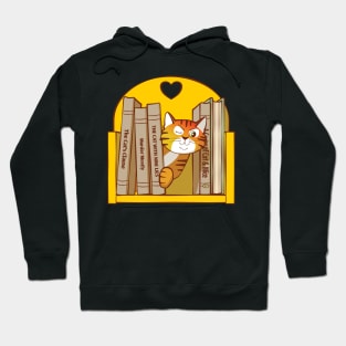 Murder Mystery Books Cat Hoodie